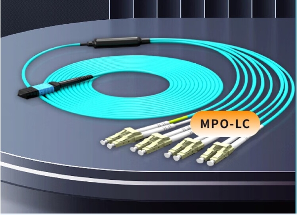 汉维（HANWEI)光缆光纤线万兆MTP8芯12芯40G/100G尾纤MPO-MPO转LC定制光纤线